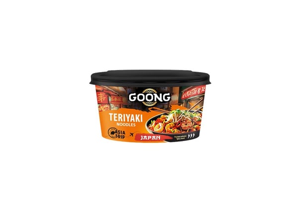 Goong nudlar med teriyakisås snabbrätt 90 g