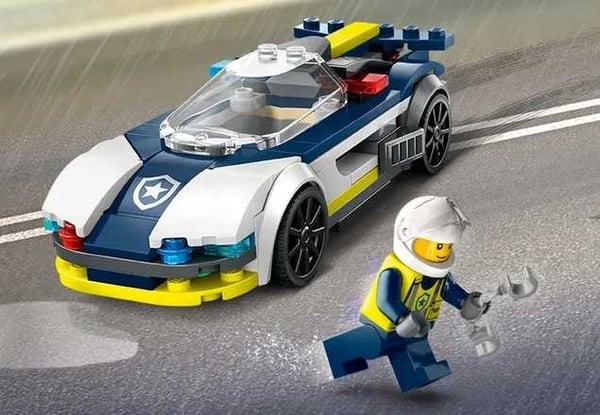 60415 - Lego City - Polisbilsjakt med Muskelbil