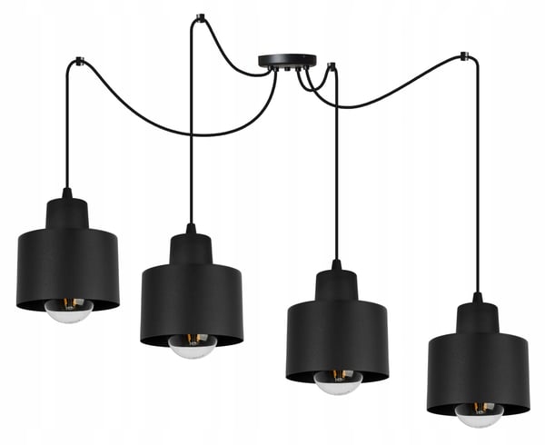 MODERNI KATTOVALAISIN MUSTA LED-VALAISIN