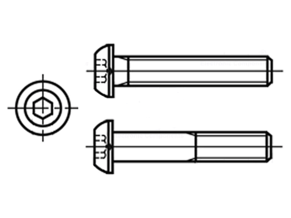 Bossard skruv 1020609