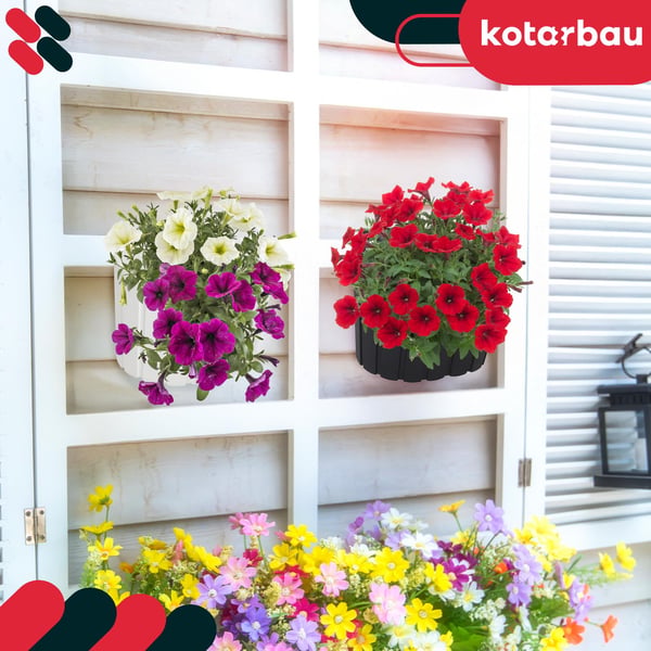 Balkongkruke til gelænder, antracit, 20 cm, sæt med 6 stk