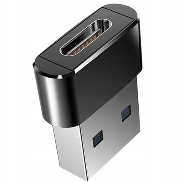 Adapter fra USB-C til USB-A OTG sort