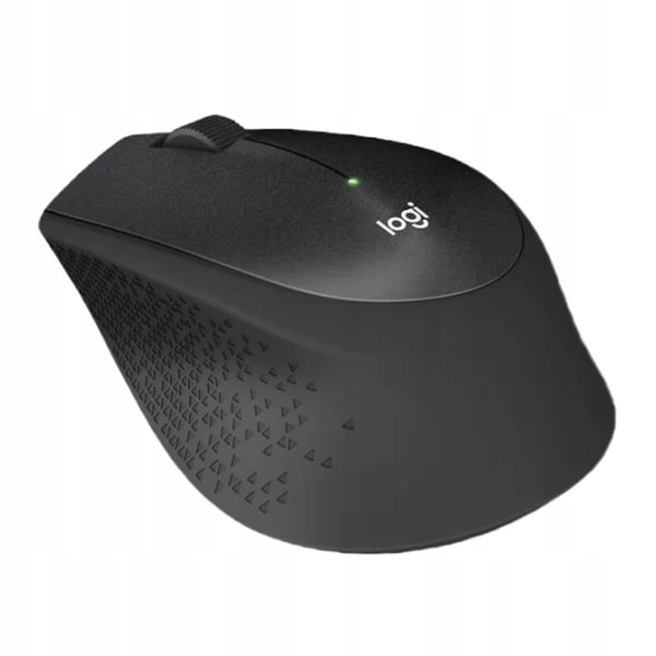 Logitech M330 Silent Plus trådløs optisk mus sort