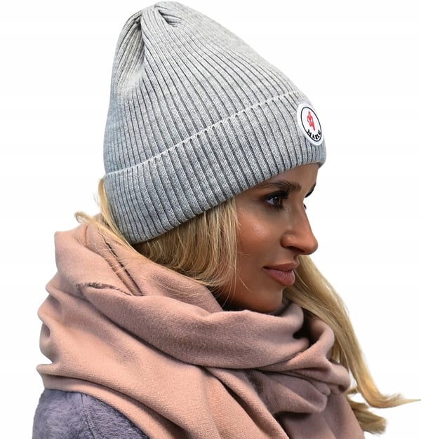 Sporty Komfortabel Damekasket Logo Grå n1