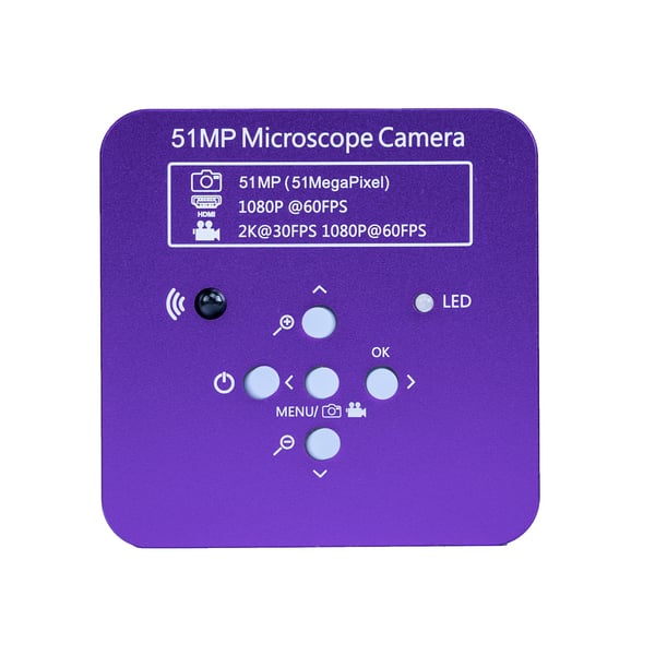Puppis Pink PRO mikroskopkamera kmppp-hdmi-USB 51MP Plantes PRO-serien