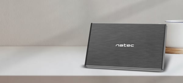Natec Rhino Go USB 3.0 2,5" SATA sort HDD/SSD-kabinet