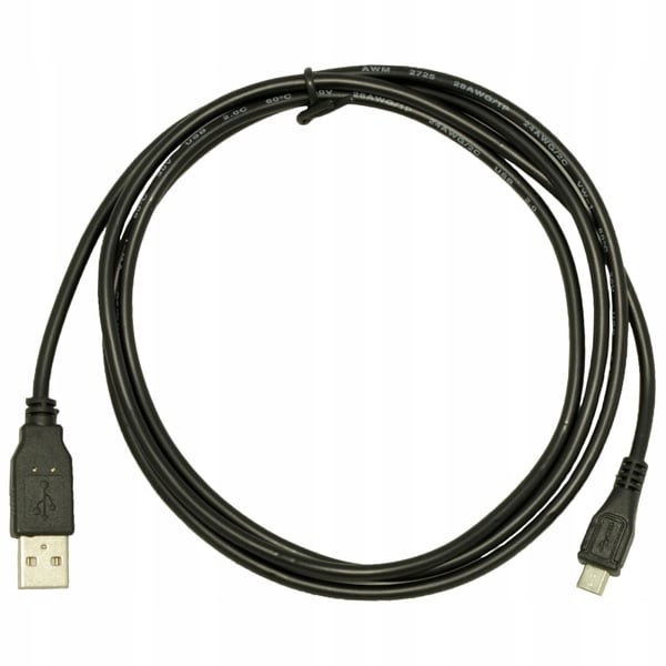 Akyga AK-USB-01 USB 2.0-kabel USB A(han) - micro USB B(han) 1,8m sort
