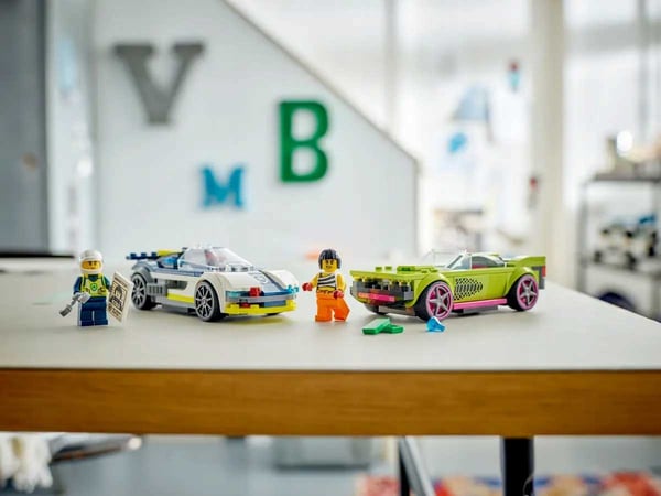 60415 - Lego City - Polisbilsjakt med Muskelbil