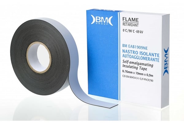 SORT SELVALVULKANISERENDE TAPE BM 9M*19MM - BE EAB1909NE