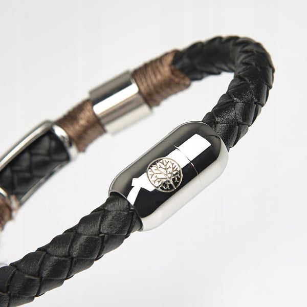 BBPL-06-BRAZ-R2 herrarmband magnetiskt