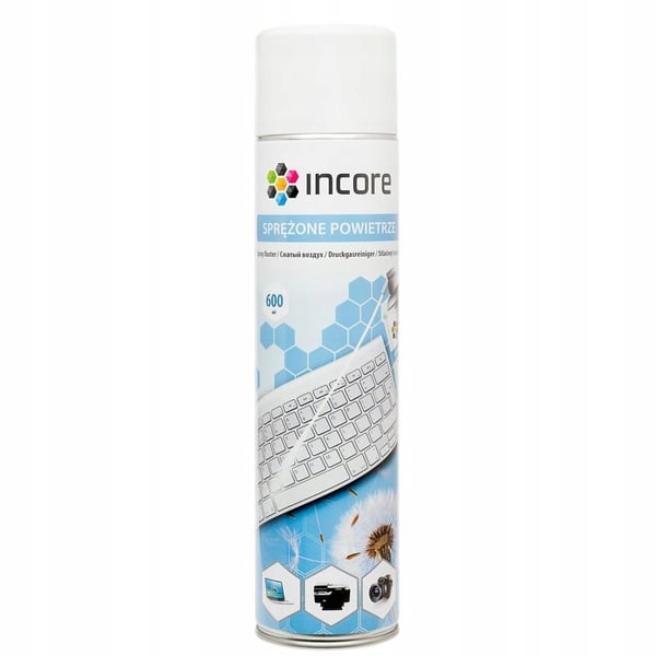 Paineilmapullo Incore 600 ml suihkepullo