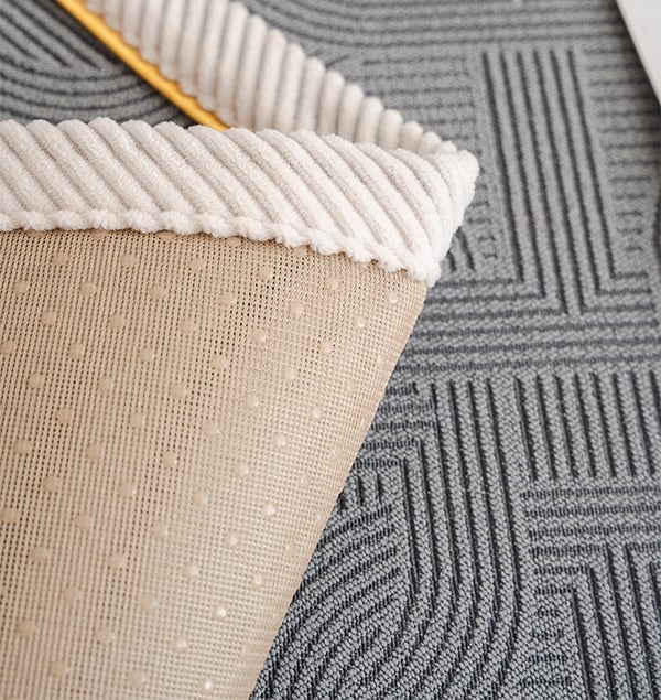Matto, päiväpeite, sohvanpäällinen, 90x70 cm, tummanharmaa, kultaiset reunukset