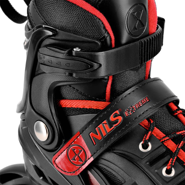 Inline skates Cypher rød NA18811A Nils Extreme størrelse M (34-38)