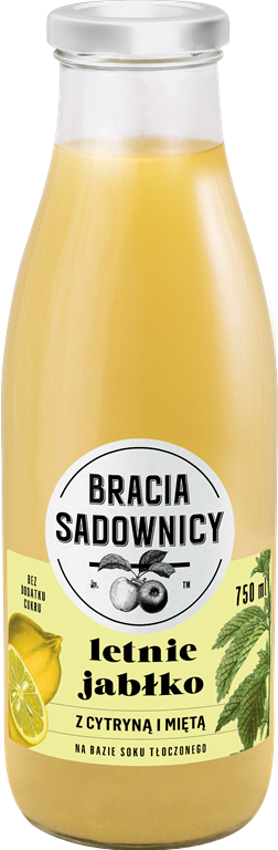 Bracia Sadownicy Lemonade kesäomena sitruunalla ja minttulla 750 ml