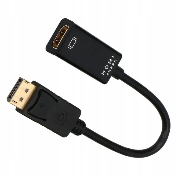 DisplayPort til HDMI-kabeladapter til 4K DP-skærm PAWONIK