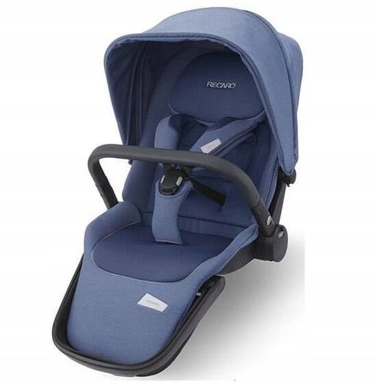 Recaro Sadena 3-i-1 barnvagn med liggdel och lätt liggdel himmelblå
