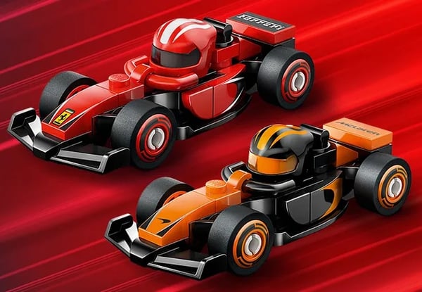 LEGO Minifigurer samlerserie F1-biler