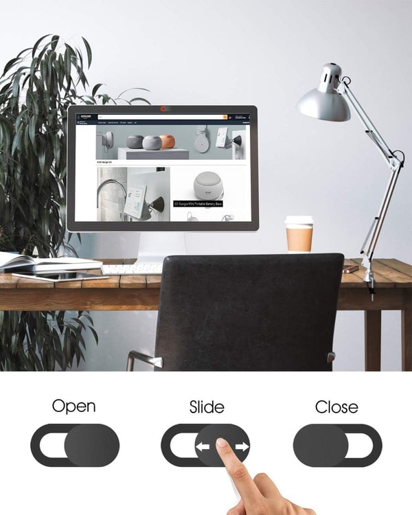 8x LAPTOP TELEFON KAMERA COVER PRIVATLIVSBESKYTTELSE