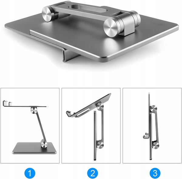 Justerbar tabletholder til skrivebord til APPLE, SAMSUNG, LENOVO