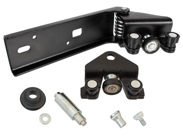 Renault Trafic II 01-14 skjutdörrsvagnar MITTEN med TOPPAR + ÖVRE + NEDERRE 3-DELARS SET