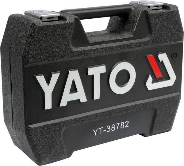 VÆRKTØJSSÆT 1/2'' 1/4' 72 DELE M - YT-38782