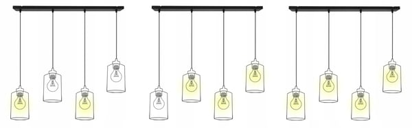 MODERNI KATTOVALAISIN MUSTA LED-VALAISIN
