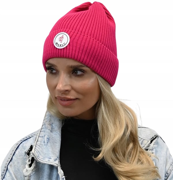 Amaranth snygg höstmössa med logotyp
