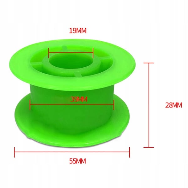 55 mm x 28 mm muovimulaakela