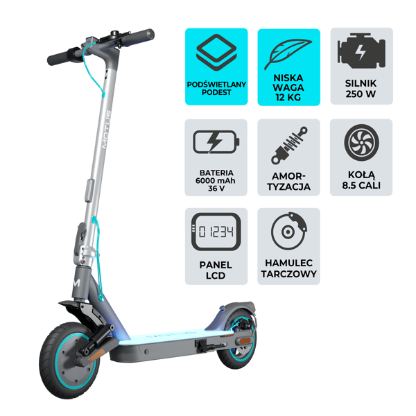 Motus Scooty 8.5 NeoLite El-løbehjul
