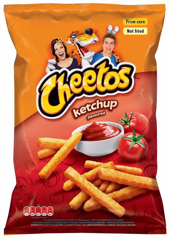 Cheetos Ketsupinmakuiset maissisipsit 150 g