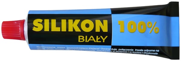SILIKONE 100% - 60G HVID - SILIKONE 60 BIA
