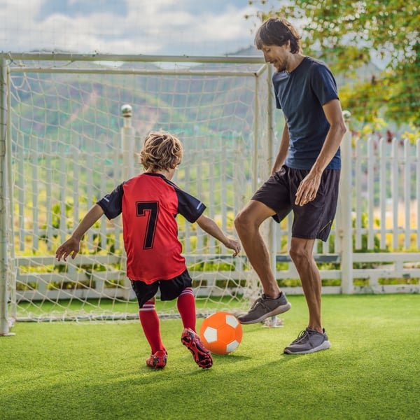 Fotboll med twisteffekt neon konturerad kurva sport storlek 5