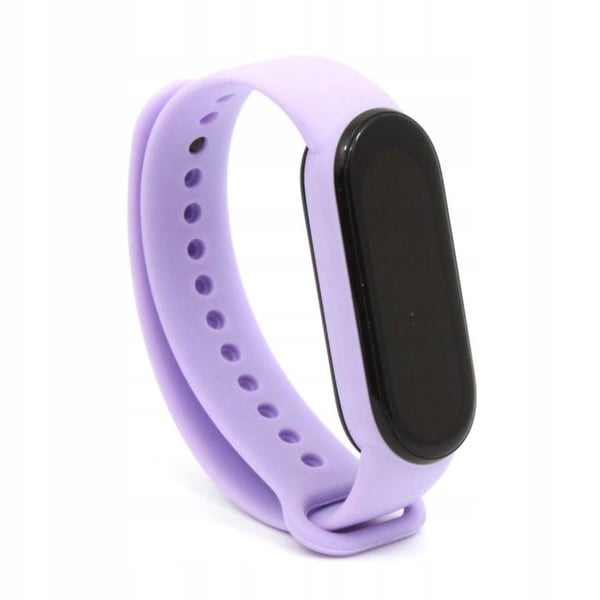 Xiaomi Mi Band 5 6 7 ersättningsarmband för smartband lila NFC