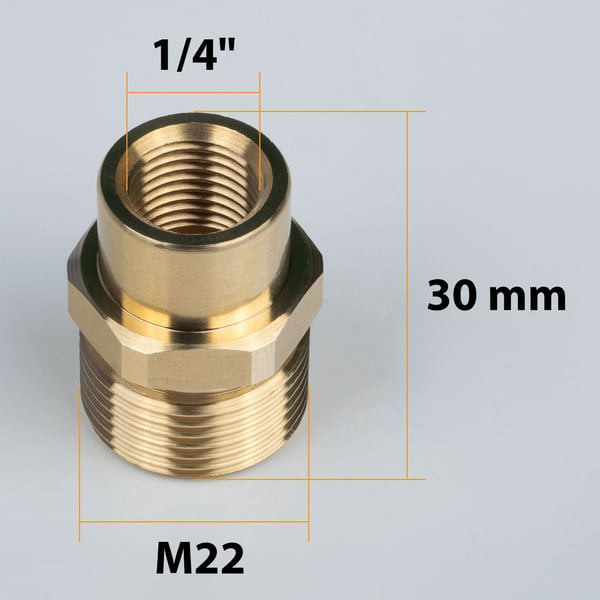 30m poistoputki M22 ulkokierre