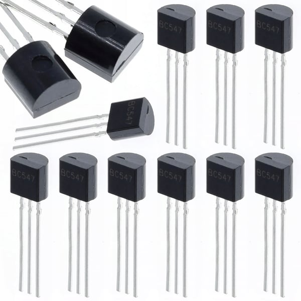 BC547 NPN bipolaarinen transistori Arduino 10 kpl BC547 NPN bipolaarinen transistori Arduino 10 kpl