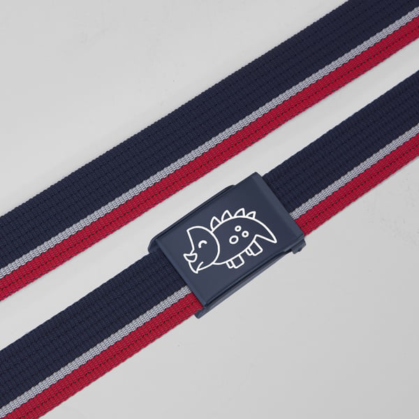PRC33-02_G-DINO 3XS barnbälte i canvas, casual slim
