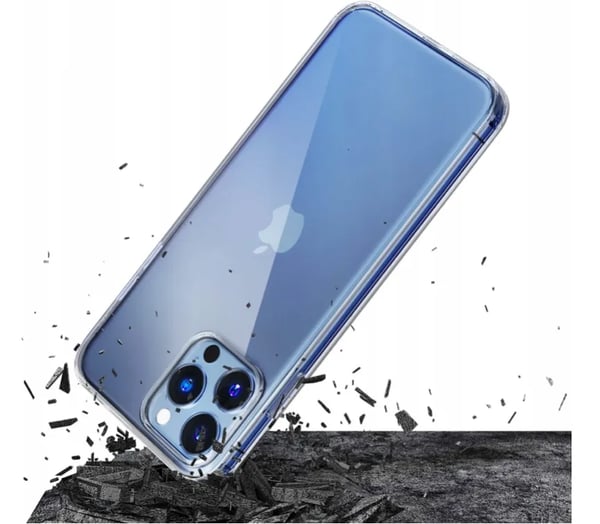 Transparent premium bakskal till iPhone13Pro