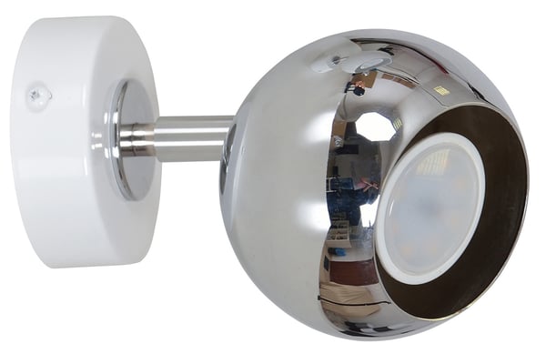 Moderne lampe, væglampe, loftslampe, BALL spot, krom
