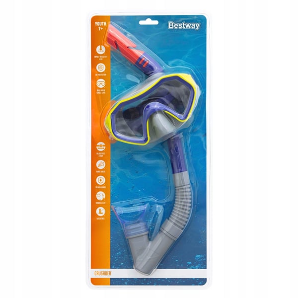 Bestway Dykkersæt - Maske med snorkel og svømmebriller