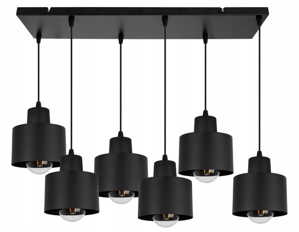 MODERNI KATTOVALAISIN MUSTA LED-VALAISIN