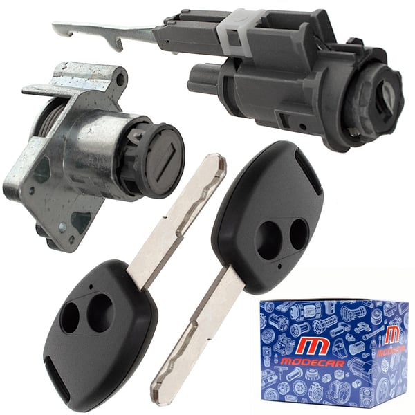 Honda CR-V III 06-12 tändningslåsinsats + låsinsats vänster framdörr 2 st. Set Honda CR-V III 06-12 tändningslåsinsats + låsinsats vänster framdörr 2 st. Set