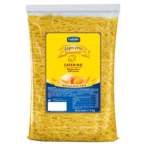 Lubella Egg Catering -pastaviipaleet 2 kg