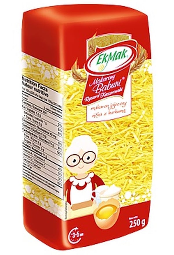 Eko Makarony Babuni -nuudelit kurkumalla 250 g
