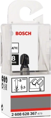 SLIDSFRÆSER 8*8*40MM - B 2608628367