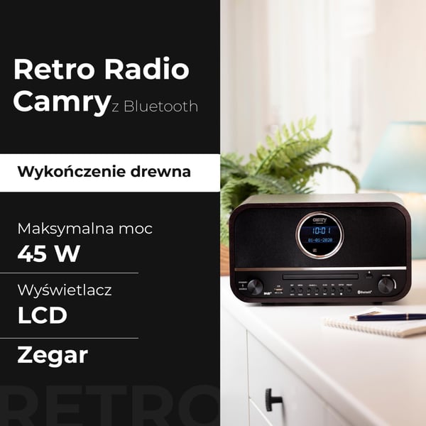 Camry CR1182 -radio