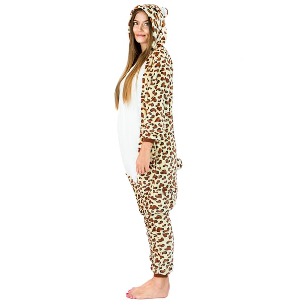 Onesie Kigurumi -pyjama-asu - Leopard Onesie Kigurumi -pyjamaasu - Leopard