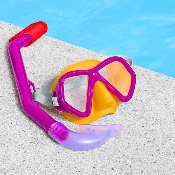 Bestway Dykkersæt - Maske med snorkel og svømmebriller