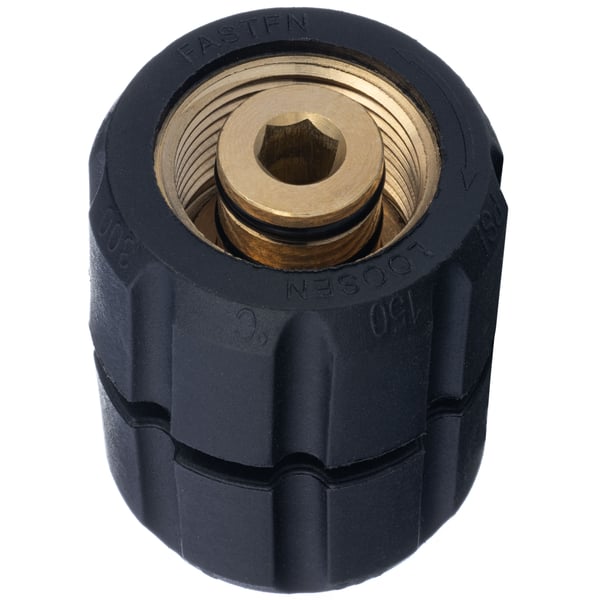 Adapter för högtryktvättslangar 2x GW M22x1,5mm svivel