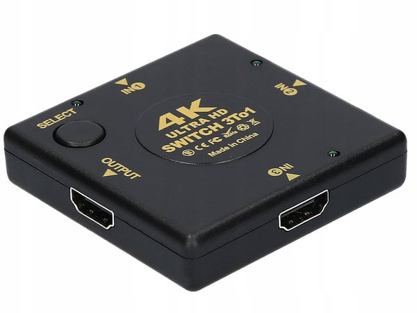 SWITCH 3x HDMI-kytkinjakaja ULTRA HD 4K