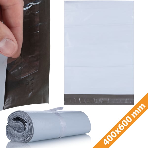 Rosfix Hvide polyposer 400 x 600 mm 100 stk.
